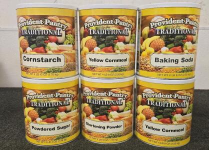 Survival Food- (6) Cans Of Cooking Essentials