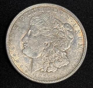 1921-D Morgan Silver Dollar Coin