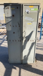 75” tall Heavy Duty Metal Tool Cabinet Locker - Gray