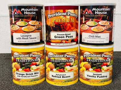 Provident Pantry & Rainy Day Foods Survival Storage Lot &ndash; Long Term Emergency Food Supply- Sealed