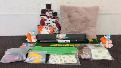 BRAND NEW PRODUCTS!!! Including (1) Green Mahjong Playing Mat, (1) UnHide Squish Faux Fur Pillow, (1) Star Wars Rug, And So Much More!!!