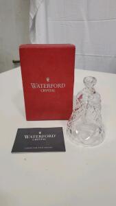 Waterford Crystal Bell with Original Box and Engraving