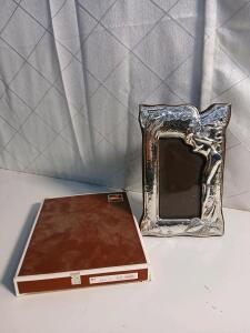 Silver-Plated Fairy Photo Frame 2 7/8"x5 3/8"
