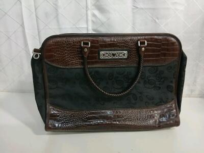 Vintage Brighton Overnight Weekender Luggage Travel Bag