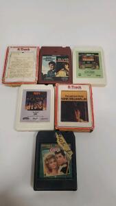 (6) Vintage 8 Track
