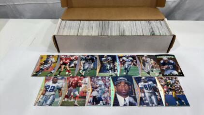 Box Of 1995 UpperDeck SP Football Card Including Big Names , Rookies & Prospects