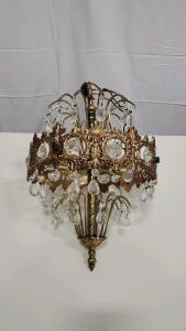 Vintage Light Fixture 18"