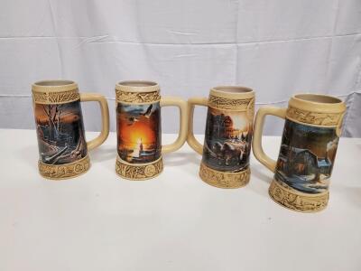 Miller Genuine Draft Ducks Unlimited Terry Redlin Collection Stein Set