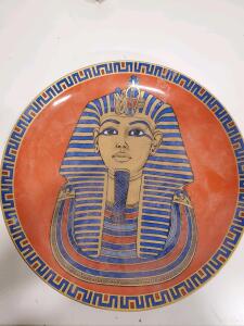 Kaisser King Tutankhamun Decorative Plate, Limited Edition 3508/15000