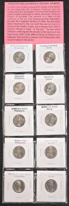 (10) Westward Journey Series Nickels