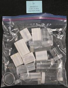 (25) Assorted Coin Tubes & Holders
