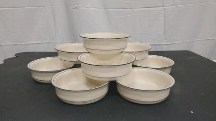 (9) Lenox China Stone Bowls
