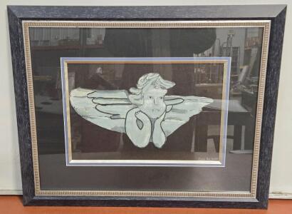 Original Artwork Cut-Out Painting by Artist Avalon - 24" 30"