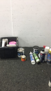 Bin Of Caulking Sealant And More