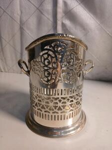 Vintage Fisher Silversmiths Sterling Silver Bottle Holder