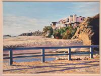 1992 Large Original Oil on Canvas Painting "Aliso Rock" by Tom Swimm - 59" x 47" - 2