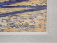 1992 Large Original Oil on Canvas Painting "Aliso Rock" by Tom Swimm - 59" x 47" - 5