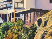 1992 Large Original Oil on Canvas Painting "Aliso Rock" by Tom Swimm - 59" x 47" - 6