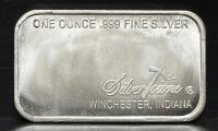SilverTowne 1 Ounce .999 Fine Silver Bullion Bar, Prospector Design