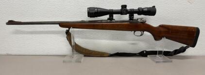 J.C. Higgins Model 50 Bolt-action Rifle, .270 Win Caliber, Scope & Case