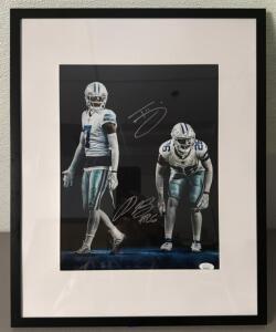 Dallas Cowboys Framed Autographed 11" x14" Framed Photo, Trevon Diggs & Daron Bland, JSA Authenticated
