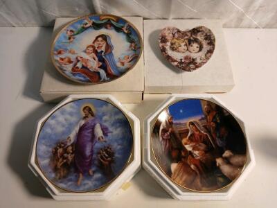 (4) Vintage Collectable Plates