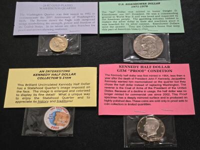 (4) US Collector's Coins