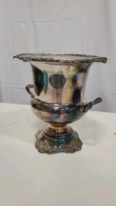 Baroque by Wallace 242 Silver-Plated Wine Cooler with Ornate Handles