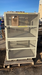 Large Metal Lockable Security Tool Box Cage