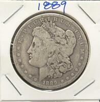 1889 Morgan Dollar Coin, New Orleans Mint, 90% Silver