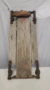 Vintage Wooden Mechanic's Creeper