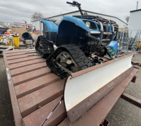 YAMAHA TRACK 4 WHEELER, PLOW & TRAILER - JUST SERVICED! - 5
