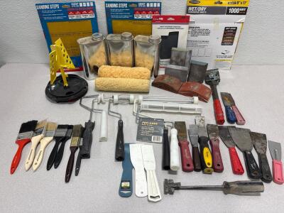 Painting tools assortment