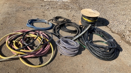 Assorted New and Used Industrial Hoses / Tubing