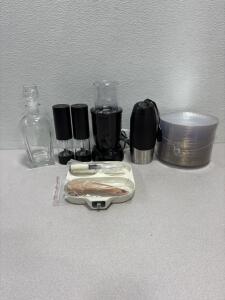Electric Grinder Set NuWave Twister 7-piece multi-purpose blender and more