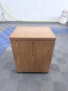 Expandable Sewing Machine Cabinet with Storage and Airlift Mechanism approx. 24" x 18" x 30"