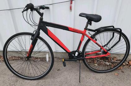 (Black And Red) 37" Hyper Spinfit 700C Bike