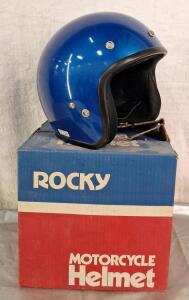 (1) Open Face Motorcycle Helmet, Medium