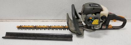 (1) Ryobi HT26 22" Gas Hedge Trimmer