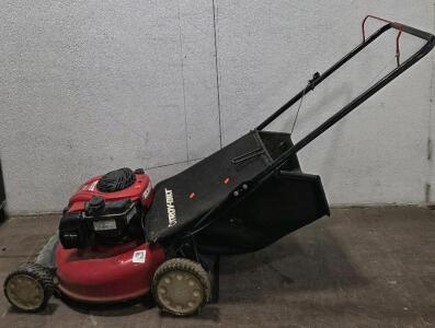 Troy-Bilt Push Lawn Mower, Briggs & Stratton Engine, Grass Bag Included