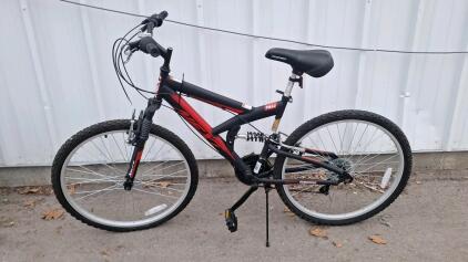 (1) 26" NEXT Red & Black 18- Speed Mountain Bike