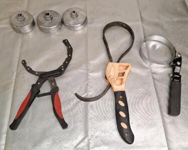 (6) Oil Filter Wrenches