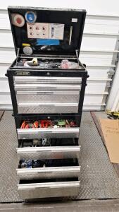 (1) 8-Drawer Rolling & Locking Toolbox W/ 4-Keys