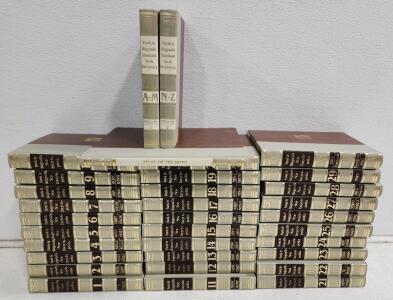 (29) Funk & Wagnalls New Encyclopedia Volumes Full Set (1) Funk & Wagnalls New Encyclopedia 1983 Yearbook (2) Funk & Wagnalls Standard Desk Dictionary (1) Funk & Wagnalls Atlas Of The Body