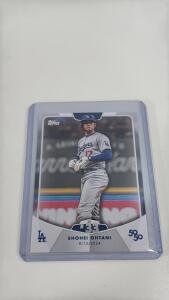 2024 Topps SHOHEI OHTANI LOS ANGELES DODGERS 50/50 Card