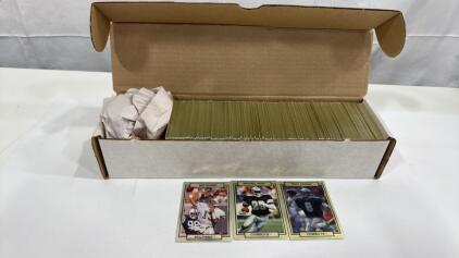Box Of 1990 NFL Action Packed Set Of 280 Cards