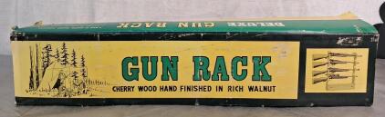 (1) Deluxe Wooden Gun Rack Kit