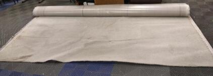 12x17 Carpet Roll, 100% Nylon, Light Grey, Made in USA, Model CC760