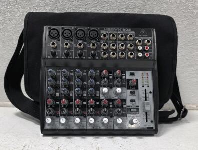 (1) Behringer XENYX 1202FX 12 CH Mixer Effects