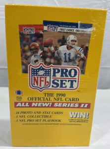 Sealed Box Of 1990 ProSet NFL Football Series 2 Cards